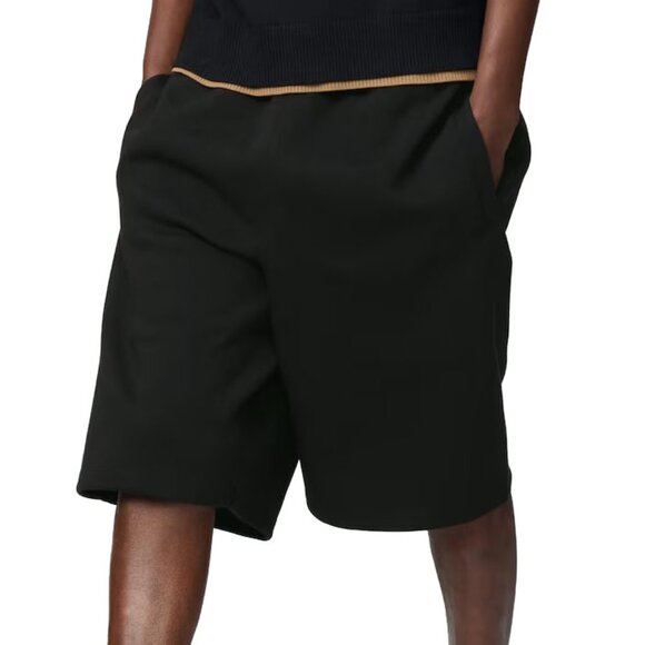 New Uniqlo : C Sweat Wide Shorts 9" Black Men's XL - Picture 1 of 4